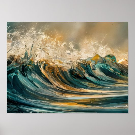 Oceanic Symphony Poster (Voorkant)