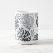 Oceanic Vibes Botanical Corals Magische Mok (Midden)