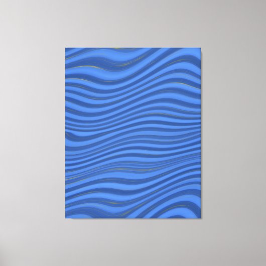 Oceanic wave canvas afdruk (Voorkant)