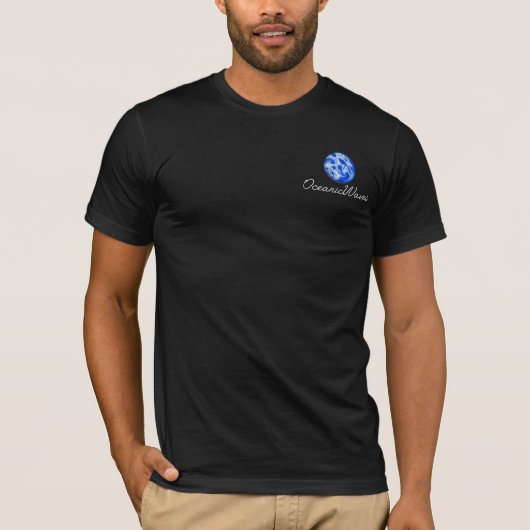 Oceanic waves urban waves(unique) t-shirt (Voorkant)