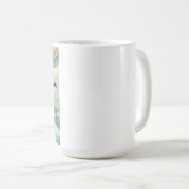 Oceanic Whale Abstracte Mok - Coastal Keuken Decor (Voorkant rechts)