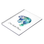 Oceanic Whisper Manatee, custom Notitieboek (Linkerzijde)