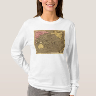 Oceanica Hand Colored Atlas Map T-shirt