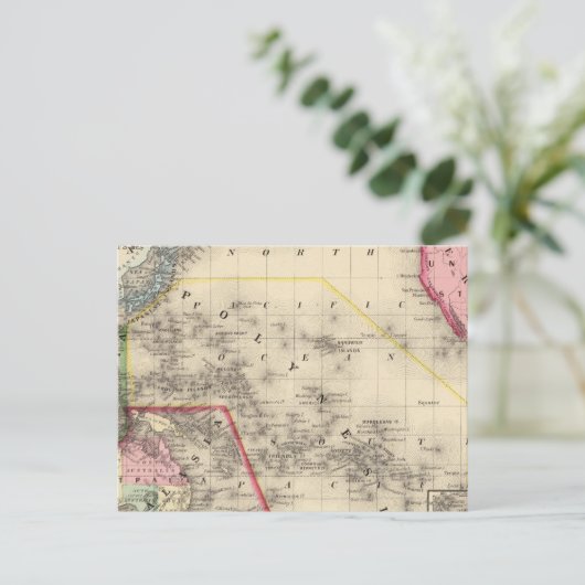 Oceanica, Sandwich-eilanden Briefkaart (Staand voorkant)