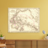 Oceanica, Sandwich-eilanden Canvas Afdruk (Insitu (Woonkamer))