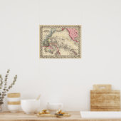 Oceanica, Sandwich-eilanden Poster (Keuken)