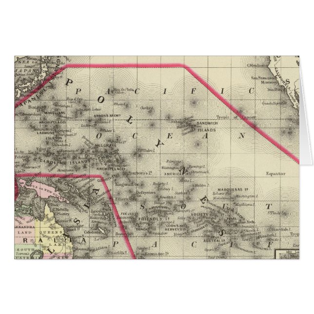 Oceanica, Sandwicheilanden 2 (Voorkant Horizontaal)