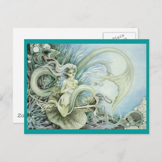 Oceanid Faeries Briefkaart (Voorkant / Achterkant)