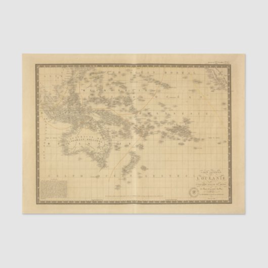 Oceanië 2 2 tissuepapier (Voorkant)