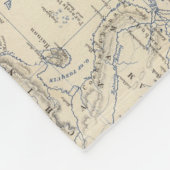 Oceanië 2 fleece deken (Hoek)