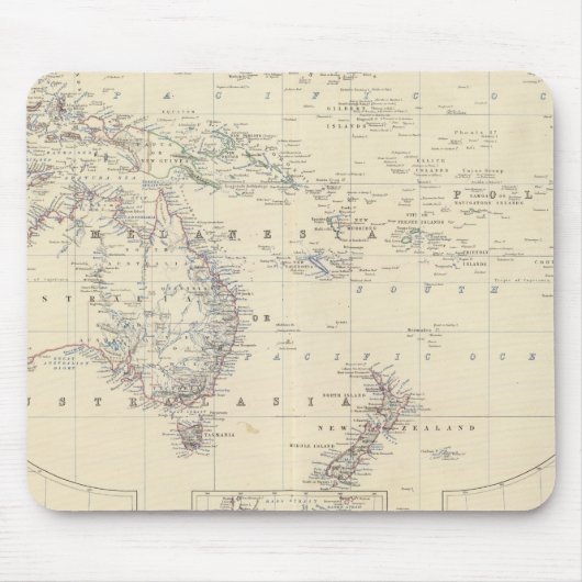 Oceanië 2 muismat (Voorkant)