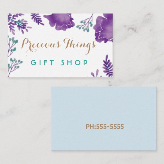 Oceanië, 3,54 x 2,165 inch, standaardsteen visitekaartje (Voorkant / Achterkant)