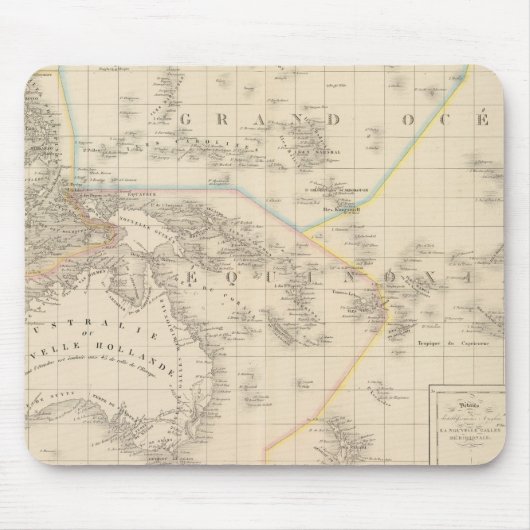 Oceanië 3 muismat (Voorkant)