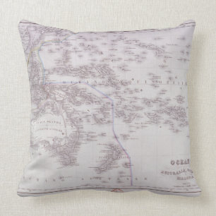 Oceanië (Australië, Polynesië en Maleisië) Kussen