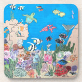 Oceanië Bier Onderzetter (Voorkant)