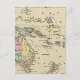 Oceanië Briefkaart
