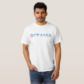 Oceanië - Het is de staat van geest... T-shirt (Voorkant volledig)