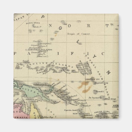 Oceanië Magneet (Voorkant)