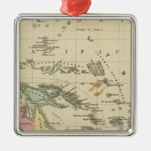 Oceanië Metalen Ornament