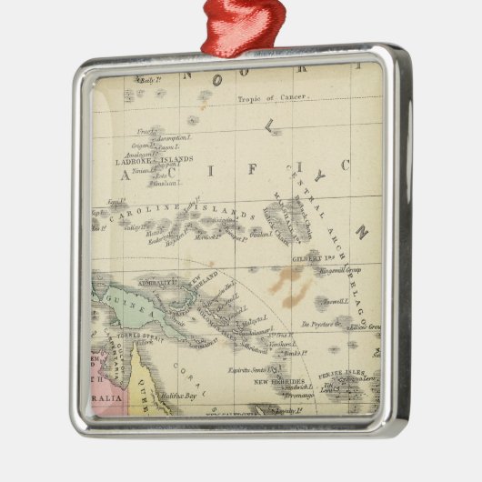 Oceanië Metalen Ornament (Links)