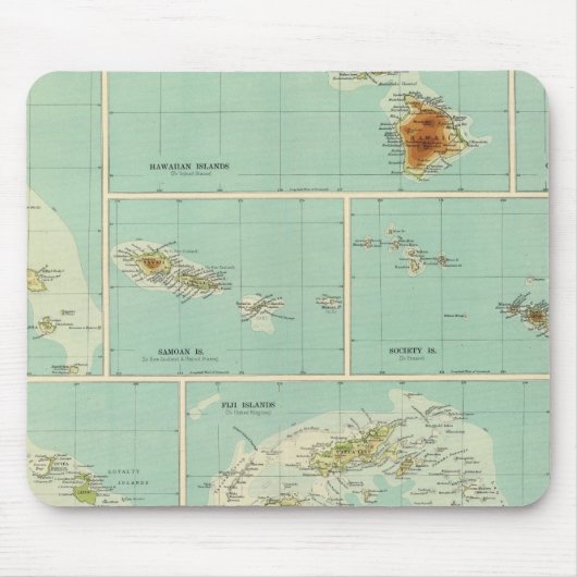 Oceanië Muismat (Voorkant)