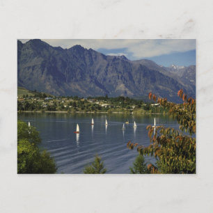 Oceanië, Nieuw-Zeeland, Zuid-eiland, Queenstwon. Briefkaart