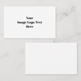 Oceanië, Visitekaartje van 3,54 x 2,165 inch