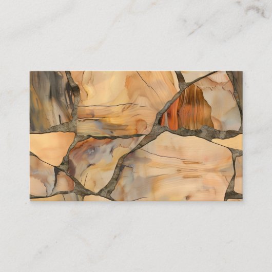 Oceanië Visitekaartjes met Premium Finish (Voorkant)