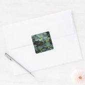 Oceanië, Zuid-Pacific, Frans-Polynesië, Vierkante Sticker (Envelop)