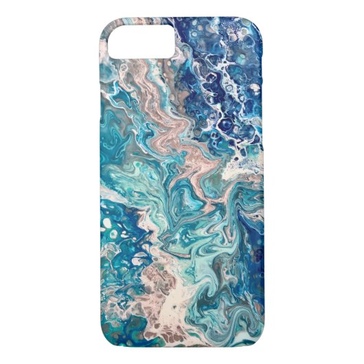 Oceanisch fluid Art Case-Mate iPhone Case (Achterkant)