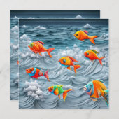 Oceanisch leven (Voorkant / Achterkant)