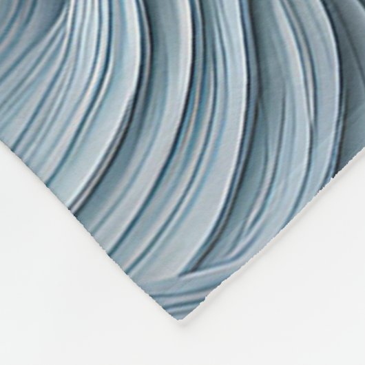 Oceanisch leven fleece deken (Hoek)