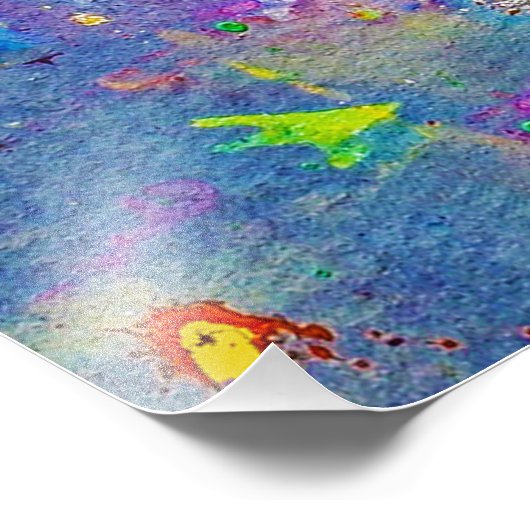 Oceanisch leven foto afdruk (Hoek)