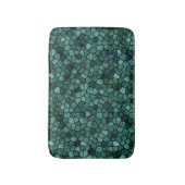 Oceanisch Mozaïek Korst Textuur Abstract Patroon Badmat (Voorkant Verticaal)