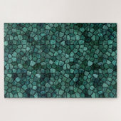 Oceanisch Mozaïek Korst Textuur Abstract Patroon Legpuzzel (Horizontaal)