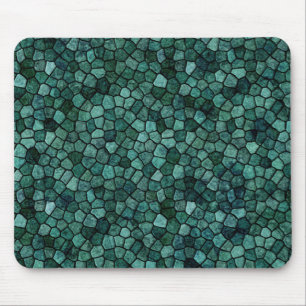 Oceanisch Mozaïek Korst Textuur Abstract Patroon Muismat