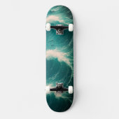 Oceanisch Persoonlijk Skateboard (Voorkant)