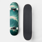 Oceanisch Persoonlijk Skateboard (Voorkant)