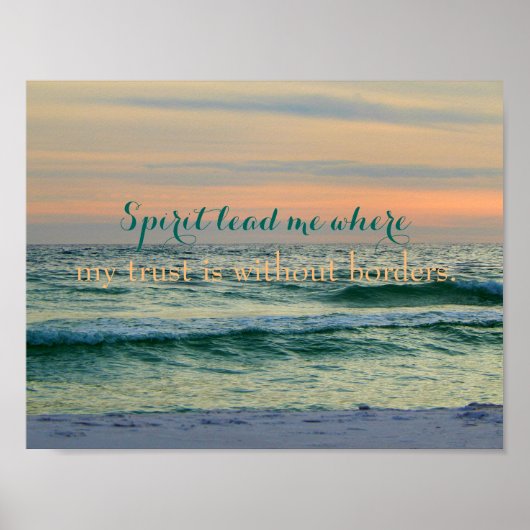 Oceanisch Poster (Voorkant)