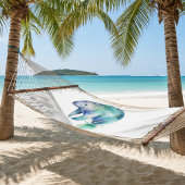 oceanische fluisterlamantijn badhanddoek