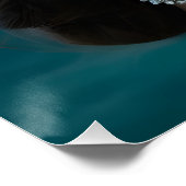 Oceanische juweelgloed perfect poster (Hoek)