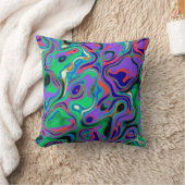 Oceanische kleuren kussen (Deken)