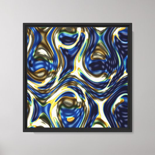 Oceanische Mist Canvas Afdruk (Voorkant)