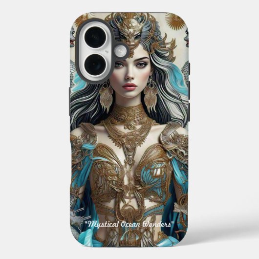 "Oceanische mythologie" Case-Mate iPhone Case (Achterkant)