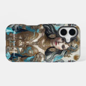 "Oceanische mythologie" iPhone 16 Hoesje (Achterkant horizontaal)
