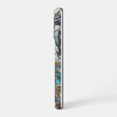 "Oceanische mythologie" iPhone 16 Hoesje (Linkerkant)