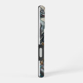 "Oceanische mythologie" iPhone 16 Hoesje (Rechterkant)