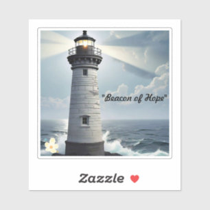 Oceanische oase gevonden sticker