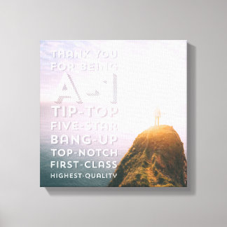 Oceanische pifany #2 (12x12) canvas afdruk