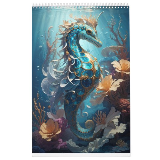 Oceanische sereniteit - een reis onder de golven kalender (Hoes)